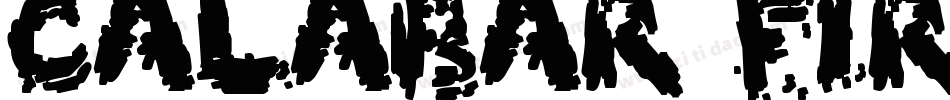 Calabar Firewood字体转换